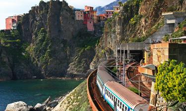 Train from Florence to Manarola Cinque Terre ItaliaRail